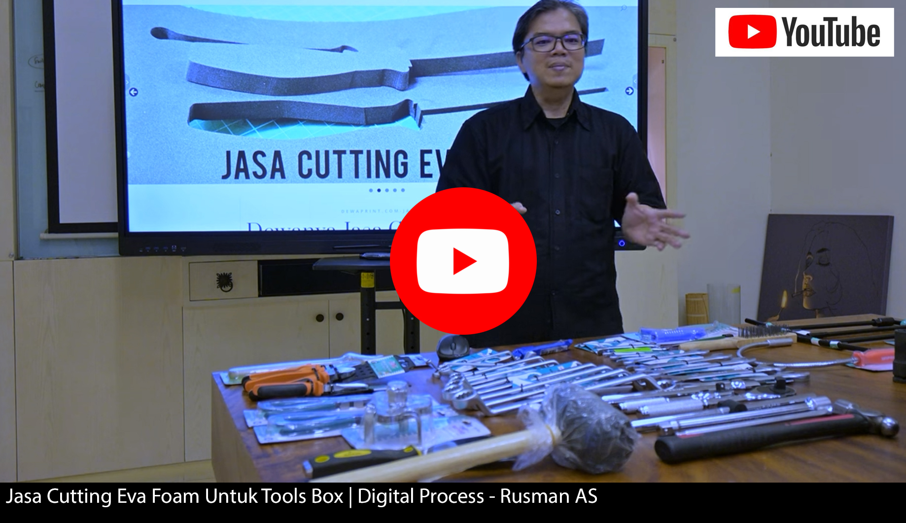 JASA CUTTING EVA FOAM TOOLS BOX